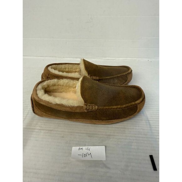 -1014 Uggs Brown Slip on-US 8 Mens - Picture 1 of 5